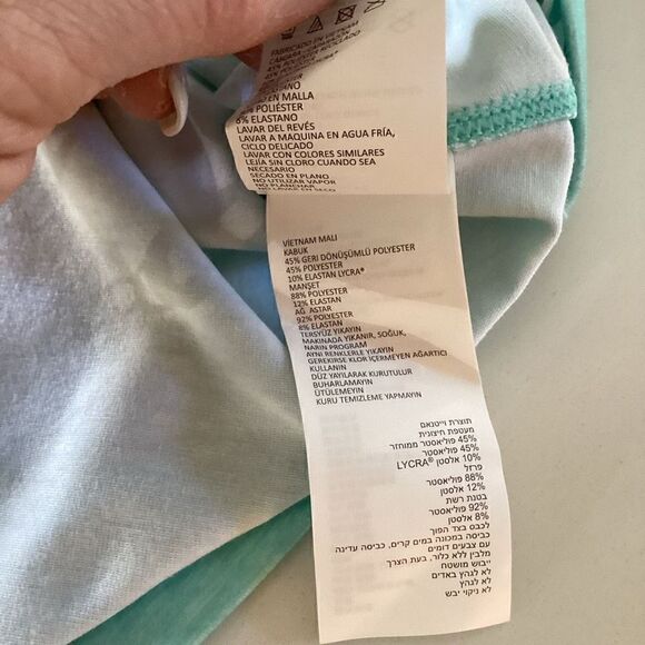 prAna Succulent Green Synergy Cantonese Dress Sz XL - Picture 9 of 12